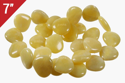 12mm Olivine Jade Heart Loose Beads 7" [iw101]