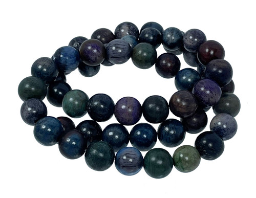 6mm Natural Buffalo Bone Beads 7" A Grade Dyed [6z12]