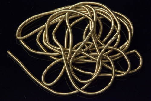 0.85mm Bullion French Wire Gold Plated Copper, 2 Feet [y323a]