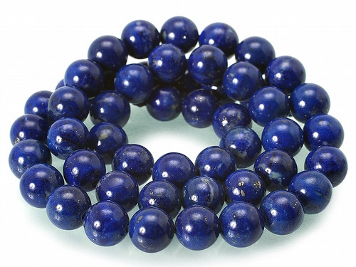 10mm Lapis Lazuli Round Beads 15.5" dyed [10m3]