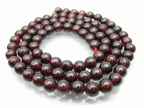 9-10mm Garnet Round Beads 15.5" A Grade natural [10m2]