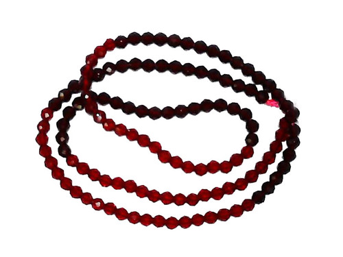 2mm Mix Red Cyrstal Glass Faceted Beads 15.5" 230-250pcs. [u22xr]