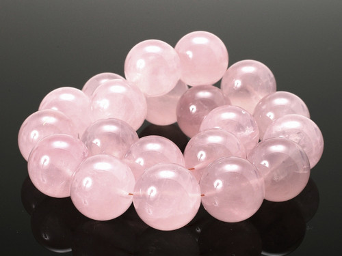 12mm Rose Quartz Round Beads 15.5" dyed [12b1]