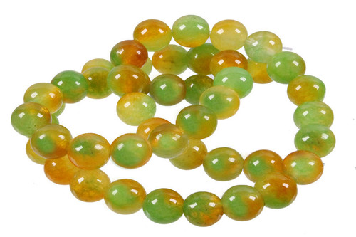 12mm Watermelon Jade Round Beads 15.5" natural [12b94]
