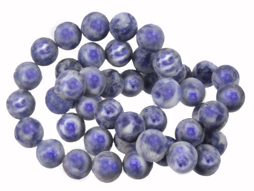4mm Matte Sodalite Round Beads 15.5" natural [4r24m]