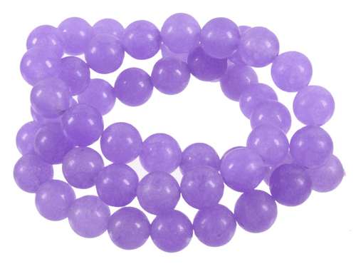 4mm Matte Purple Jade Round Beads 15.5" dyed [4b72m]