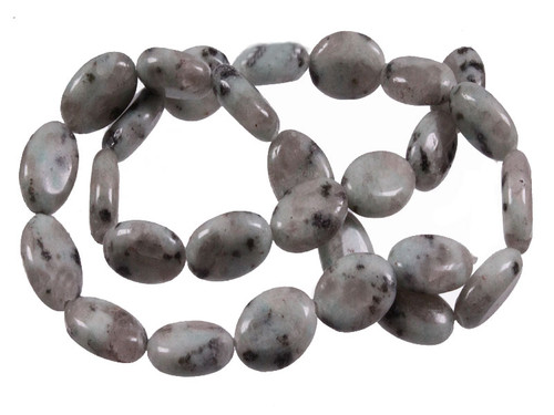 10x14mm Kiwi Agate Oval Beads 15.5" natural [wa159]