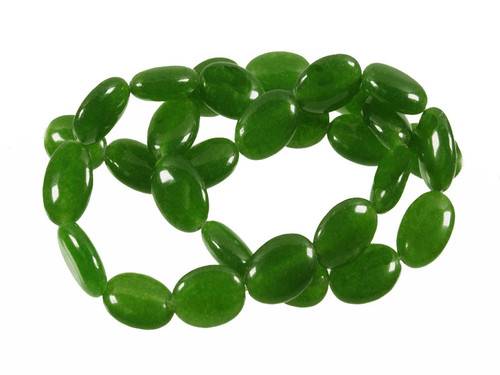 10x14mm BC Color Jade Oval Beads 15.5" dyed [wa217]