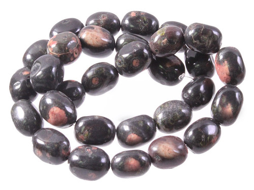 10x14mm China Kambaba Jasper Pebbles Beads 15.5" natural [wa261]