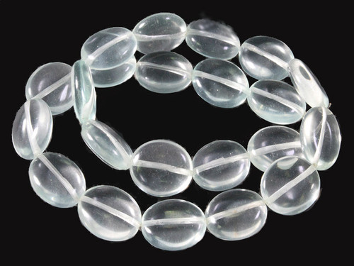 14x18mm Crystal Oval Beads 15.5" synthetic [wa129]