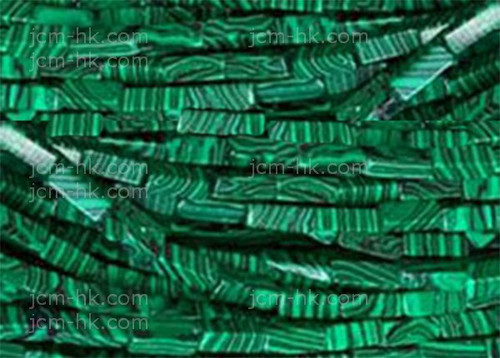 4x13mm Green Malachite Cube Beads 15.5" synthetic [h2r37]