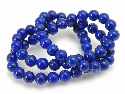 6mm Lapis Lazuli Round Beads 15.5" dyed [6m3]