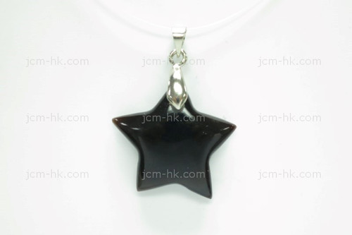 35X35mm Buffalo Horn Star Designer Bead Pendant [z1637]