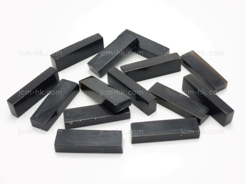 4x7x22mm buffalo Horn 3-lines Spacer Beads 4pcs. [z2101]