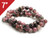 4mm Rhodonite with Matrix Round Loose Beads About 7" natural [i4r14]