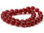 8mm Ruby Jade Round Beads 15.5" dyed [8b76]