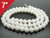 5.3-5.8mm White Coral Round Loose Beads About 7" natural [i6d37]