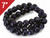 8mm Blue Goldstone Round Loose Beads About 7" synthetic [i8d25]