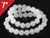 10mm White Quartz Round Loose Beads About 7" [i10a76]