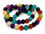 8mm Mix Gemstone Round Beads 15.5" dyed [8b5x]