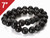10mm Black Agate Round Loose Beads About 7"Natural dyed [i10f16]