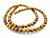 3mm Tiger Eye Round Beads 15.5" natural [3d2]