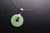 20mm New Jade Donut Pendant 1pc. [y906bp]