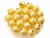 8mm Brass Gold Dust Round Bead 20pcs. [y359c]