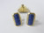 10x18mm Lapis Lazuli Oblong Post Earring [e258]