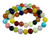 10mm Mix Gemstone Round Beads 15.5" dyed [10b5x]