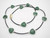 12mm Aventurine Necklace 18" [e3022]