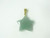 28mm Green Aventurine Star Pendant [e374]