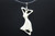 38x70mm Buffalo Bone Beauty Designer Bead Pendant [z5552]