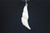 35x90mm Buffalo Bone Designer Bead Pendant [z5605]