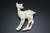 45x56mm Buffalo Bone Deer Brooch with Rhinestone [z5334]