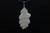 40x90mm Buffalo Bone Leaf Designer Bead Pendant [z5531]