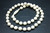 8mm Buffalo Bone Necklace 18" [z7623]