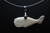40x15mm Buffalo Bone Whale Designer Bead Pendant [z5575]