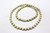 6mm Buffalo Bone Necklace 18" [z7821]