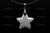 26x25mm Buffalo Bone Star Designer Bead Pendant [z7099]