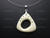 25mm Buffalo Bone Designer Bead Pendant [z8147]