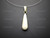 8x25mm Buffalo Bone Drop Designer Bead Pendant [z5582]