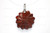 35x35mm Wood flower Designer Bead Pendant [z7205]