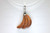 18x30mm Buffalo Bone Designer Bead Pendant, Natural Dyed [z7345]