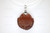 28x30mm Wood Designer Bead Pendant [z7175]