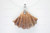 45x35mm Wood Designer Bead Pendant [z7176]