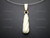 7x22mm Buffalo Bone Drop Designer Bead Pendant [z5602]