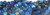 8mm Blue Stripe Agate Faceted Round Beads 15.5" [v1469]
