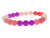 6mm Carnelian, Rose Quartz  & Jade Bracelet 7.5" [b2x74]