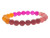 8mm Carnelian  & Jade Bracelet 7.5" [b3x79]